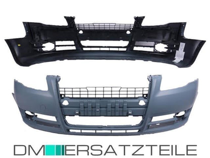 Audi A4 8E B7 Stoßstange vorne Bj 04-08 grundiert ohne PDC Vorbereitung
