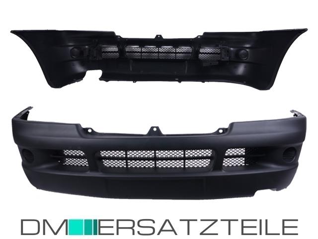Stoßstange Schwarz ohne Nebel vorne passt für Fiat Ducato Jumper Boxer 2002-2006