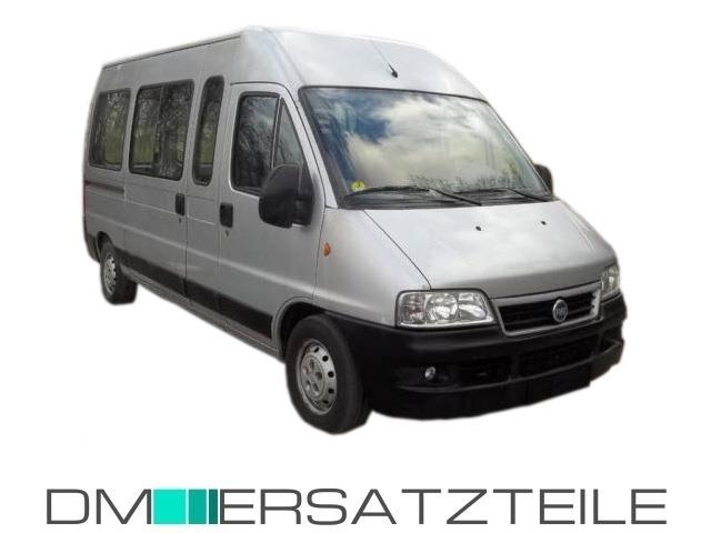 Stoßstange Schwarz ohne Nebel vorne passt für Fiat Ducato Jumper Boxer 2002-2006