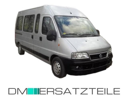 Stoßstange Schwarz ohne Nebel vorne passt für Fiat Ducato Jumper Boxer 2002-2006