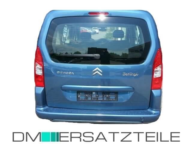Citröen Berlingo Stoßstange vorne Bj 08-09 auch Peugeot Partner schwarz ABS OE Nr. 7410GE