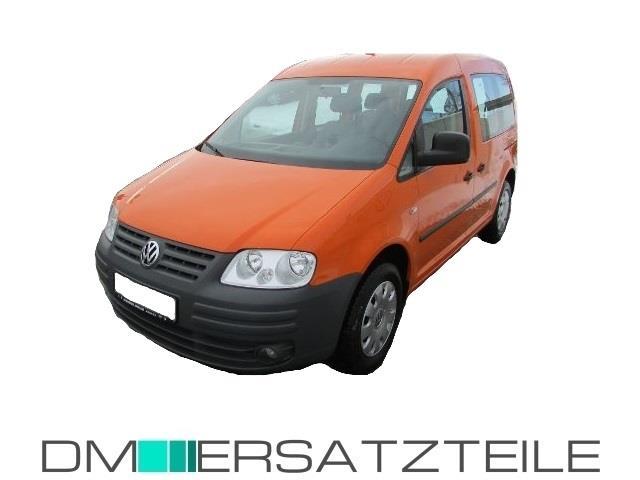 passt für VW Caddy 2K 03-10 Stoßstange  vorn für NSW dunkelgrau rauh geriffelt
