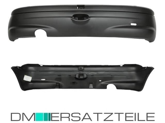 Peugeot 206 Stoßstange hinten 98-03 grundiert- NICHT KOMBI und NICHT 206CC