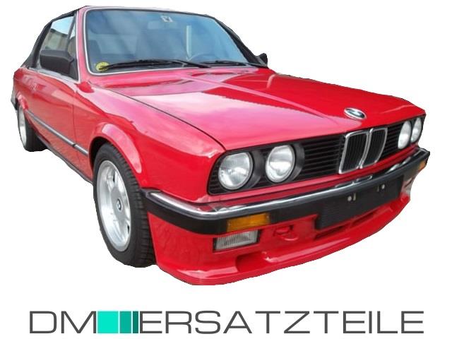 Stoßstange vorne Mitte 1982-09/1987 Limousine Cabrio Chrom passt für BMW 3er E30
