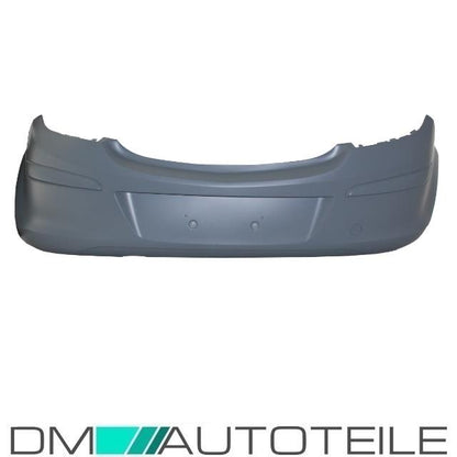 Opel Corsa D Stoßstange hinten 06-11 grundiert ohne PDC nur für 3-türer