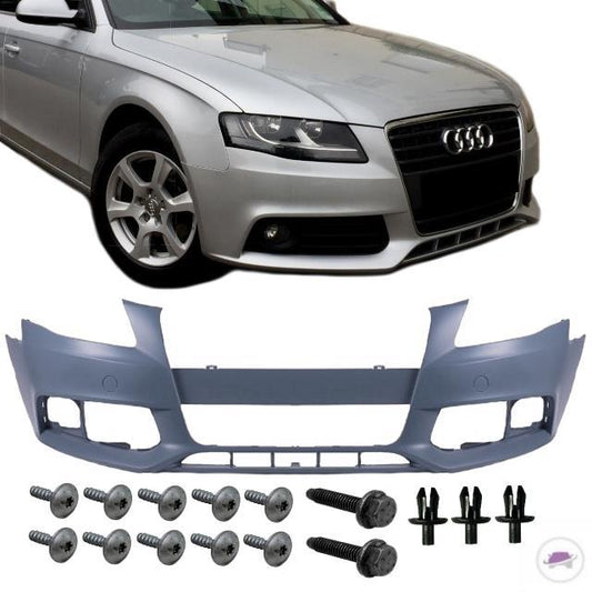 Audi A4 B8 8K2 Stoßstange ohne PDC ohne SRA 07-11 + Montagematerial