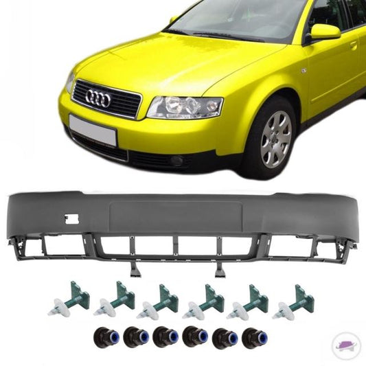Audi A4 8E B6 Stoßstange vorne 2000-2004 grundiert +MONTAGE SET GEPRÜFTE WARE