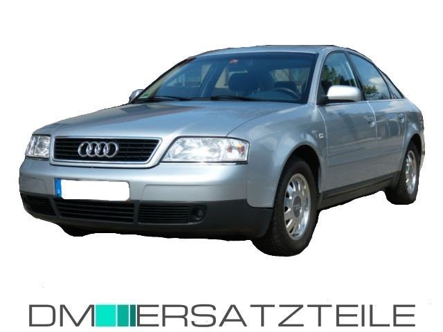 Set Audi A6 4B Stoßstange vorne Bj 97-01 + Montagekit