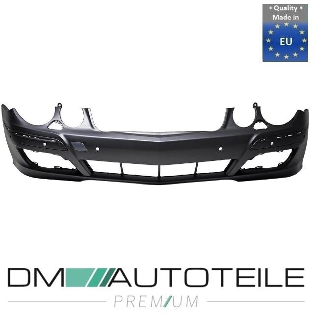 Mercedes W211 E- Klasse Stoßstange vorne grundiert für PDC/SWR Elegance 06-09
