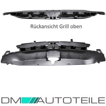 SET Peugeot 307 Bj. 01-05 Stoßstange vorne + Kühlergrillblende + Gitter unten