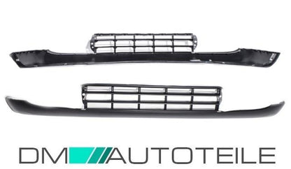UNFALL SET vorne für VW Polo 9N 9N1 Bj 01-05 Stoßstange + Spoiler +Gitter+Leiste