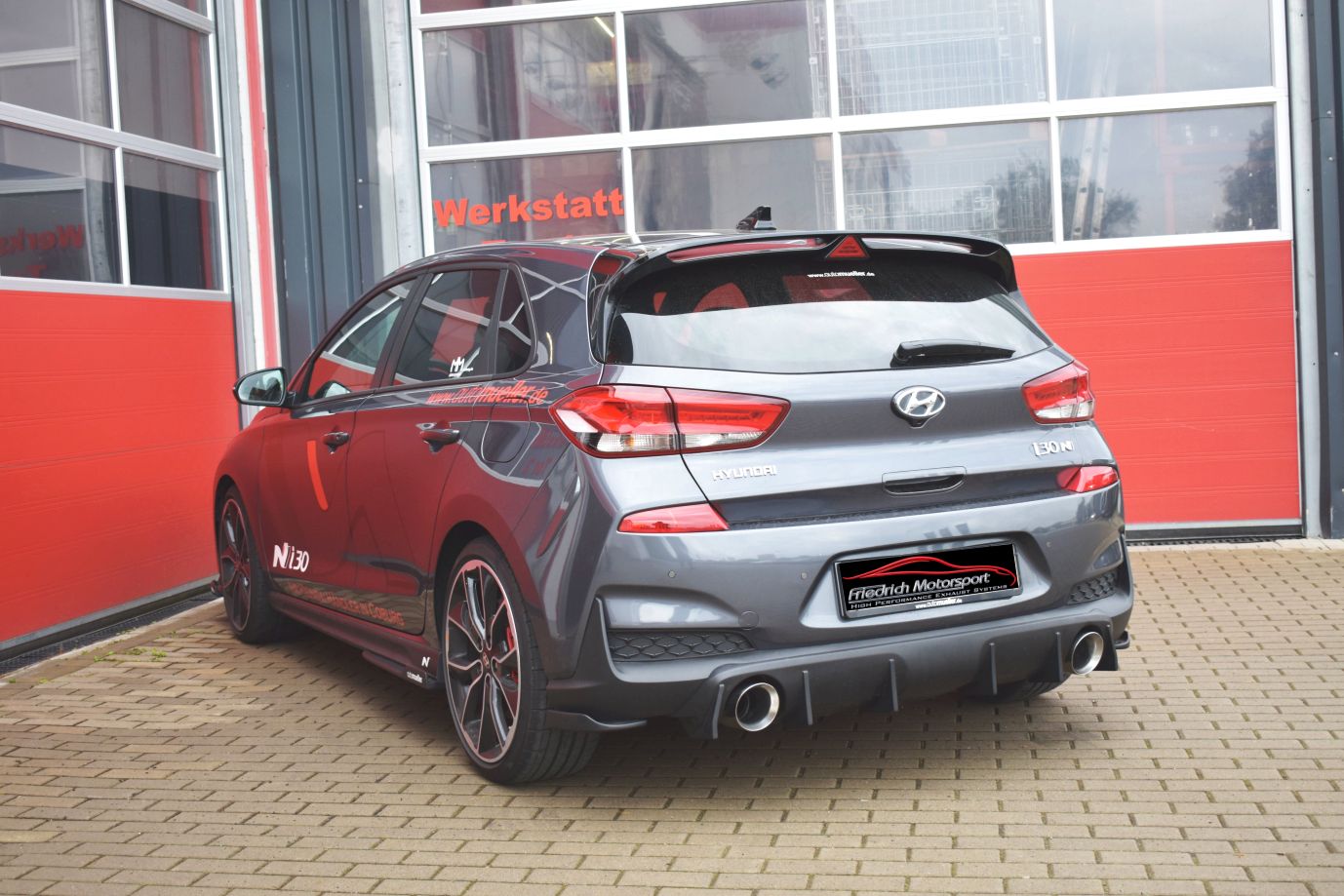 Friedrich Motorsport 90mm Duplex-Anlage Hyundai i30 PDE