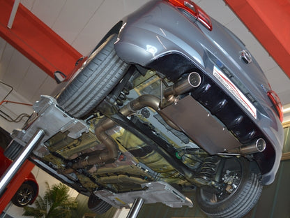 Friedrich Motorsport 90mm Duplex-Anlage Edelstahl