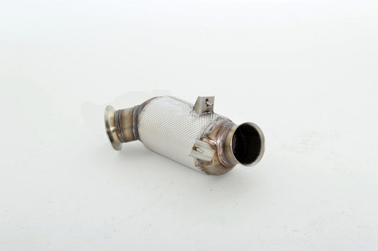 Friedrich Motorsport 90mm Downpipe mit 300 Zellen HJS Sport-Kat. Edelstahl