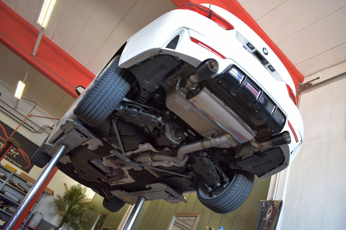 Friedrich Motorsport 90mm Duplex-Anlage Edelstahl