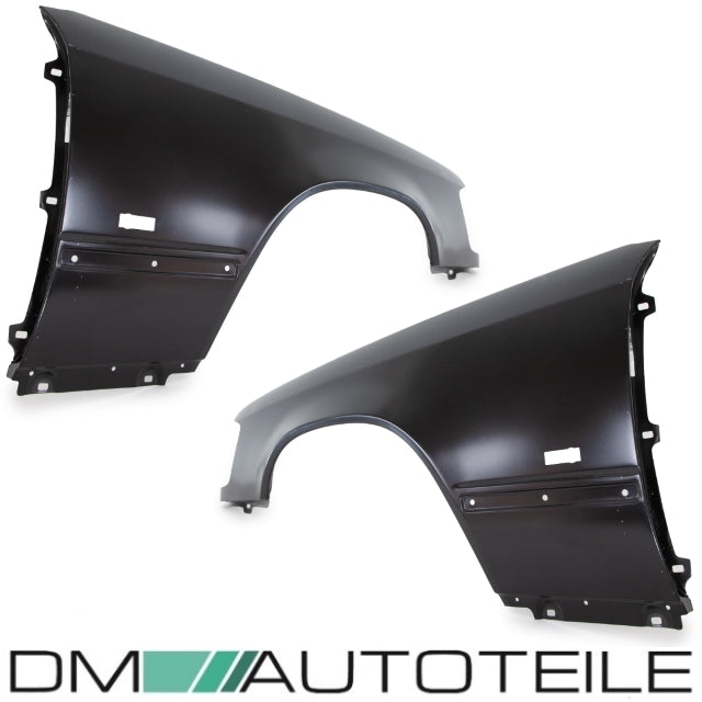 SET Kotflügel Links & Rechts mit Blinkerloch Bj 85-95 auch Coupe C124 & Cabrio A124