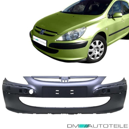 Peugeot 307 Stoßstange vorne Bj 01-05 grundiert ohne SRA