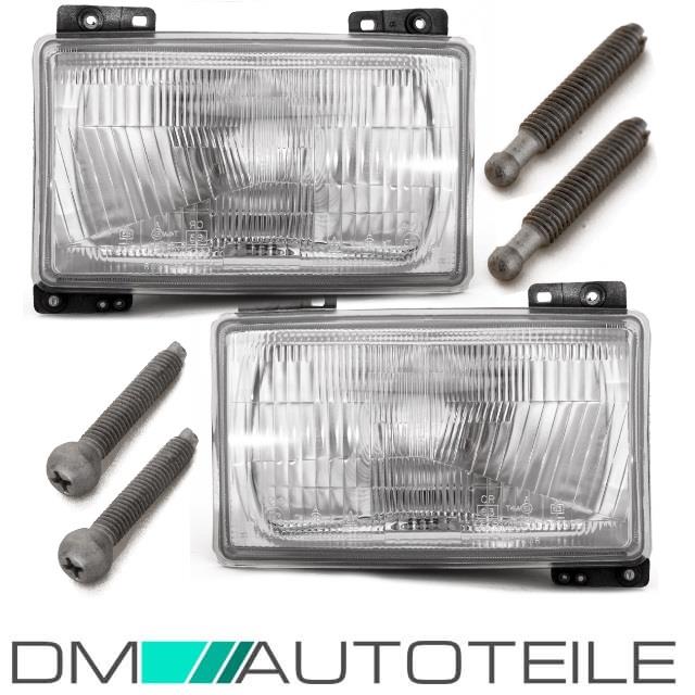 Scheinwerfer SET H4 Links Rechts passt für Fiat Ducato Peugeot J5 ab 1982-1990