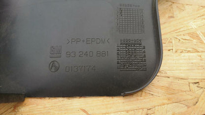 Opel Astra G Zafira A Radhausschale hinten links neu original GM
