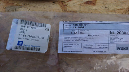 Opel Corsa C Scheibendichtung hinten rechts neu original GM