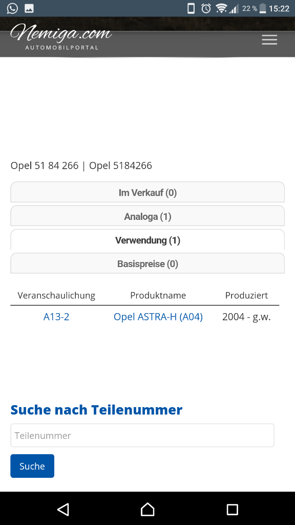 Opel Astra H Verstärkungsplatte hinten rechts neu original GM