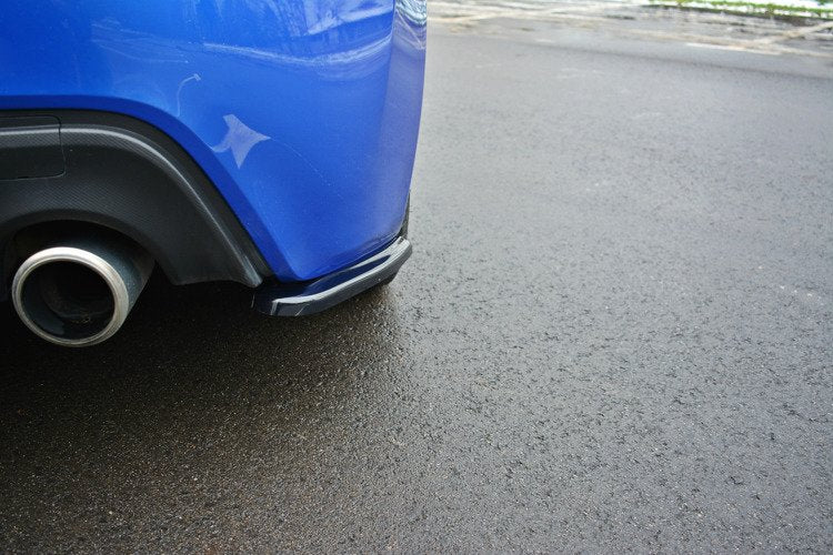 Heck Ansatz Flaps Diffusor V.1 für SUBARU BRZ FACELIFT  schwarz matt