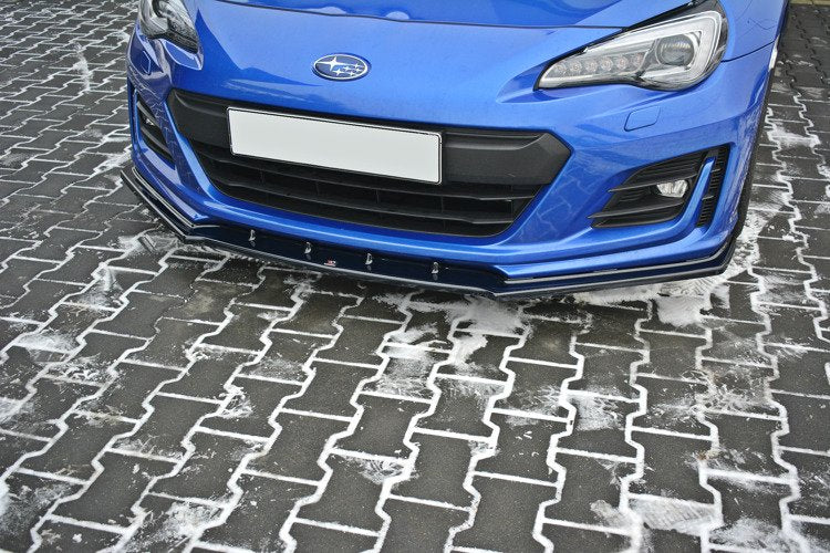Front Ansatz V.1 für SUBARU BRZ FACELIFT schwarz matt
