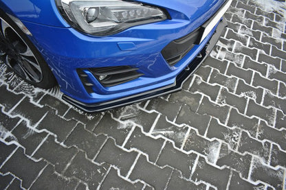 Front Ansatz V.1 für SUBARU BRZ FACELIFT schwarz matt