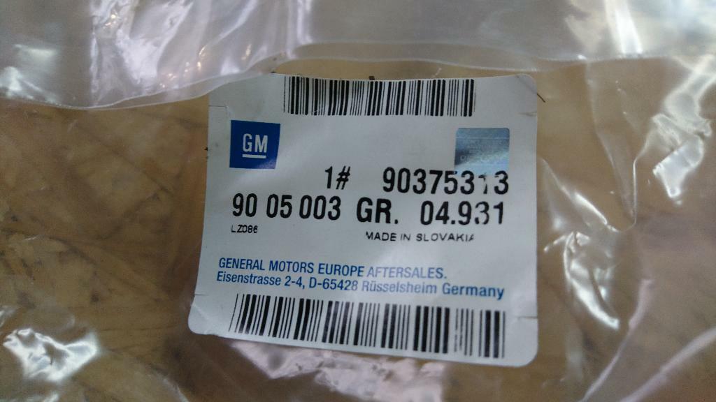 Opel Unterdruckrohr NEU original GM Opel 90375313