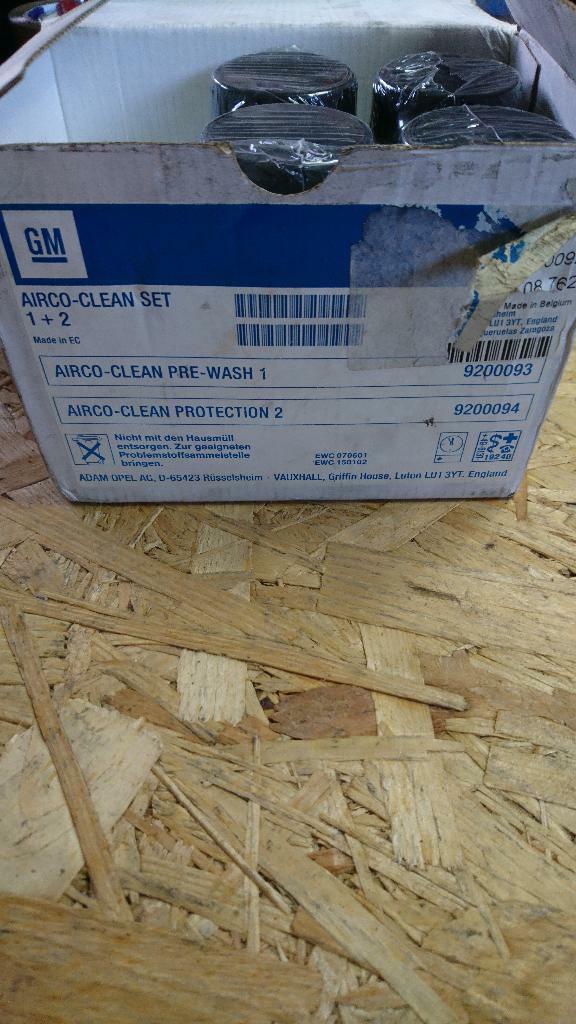 Airco Clean Set Neu Original GM