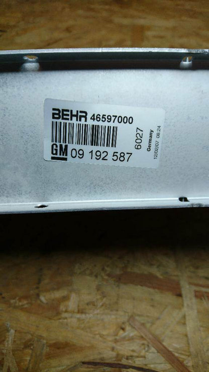 Astra G Zafira A opc diesel Ladeluftkühler neu original GM