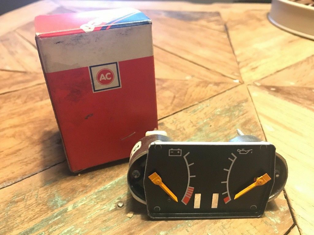 AC Delco Opel Öldruck Voltmeter Instrument Ascona C 82-88 NEU