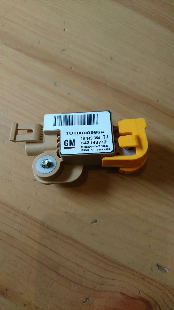 Astra h corsa c airbag sensor neu original gm 343149712