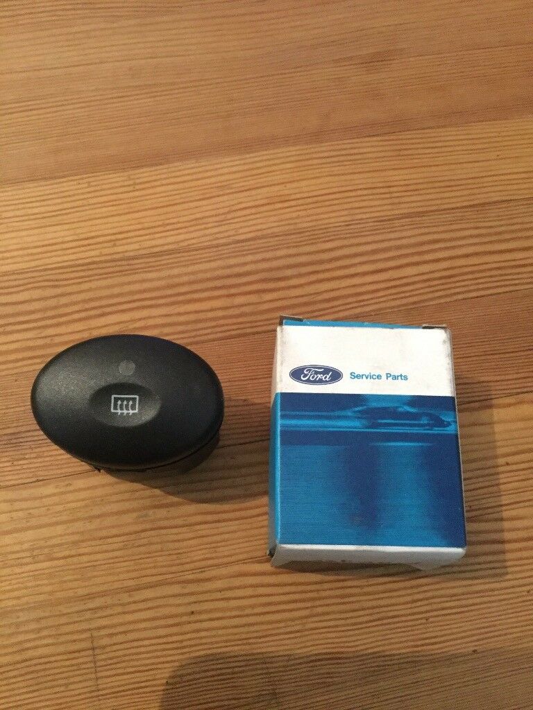 Original Ford Escort Schalter Heizbare Heckscheibe NEU