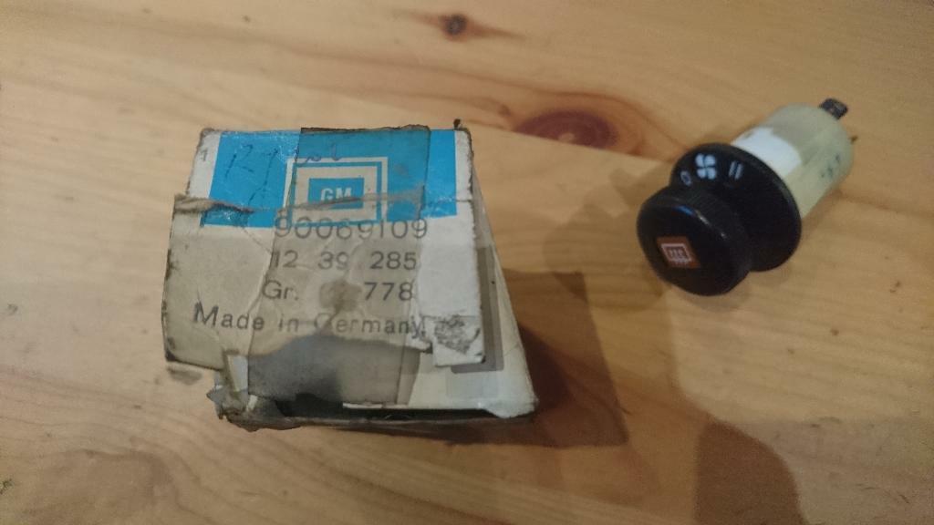 Opel Kombischalter Gebläseschalter neu original GM