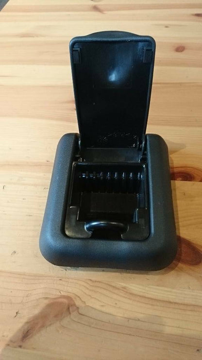 Corsa b tigra a Aschenbecher dunkel grau neu original gm