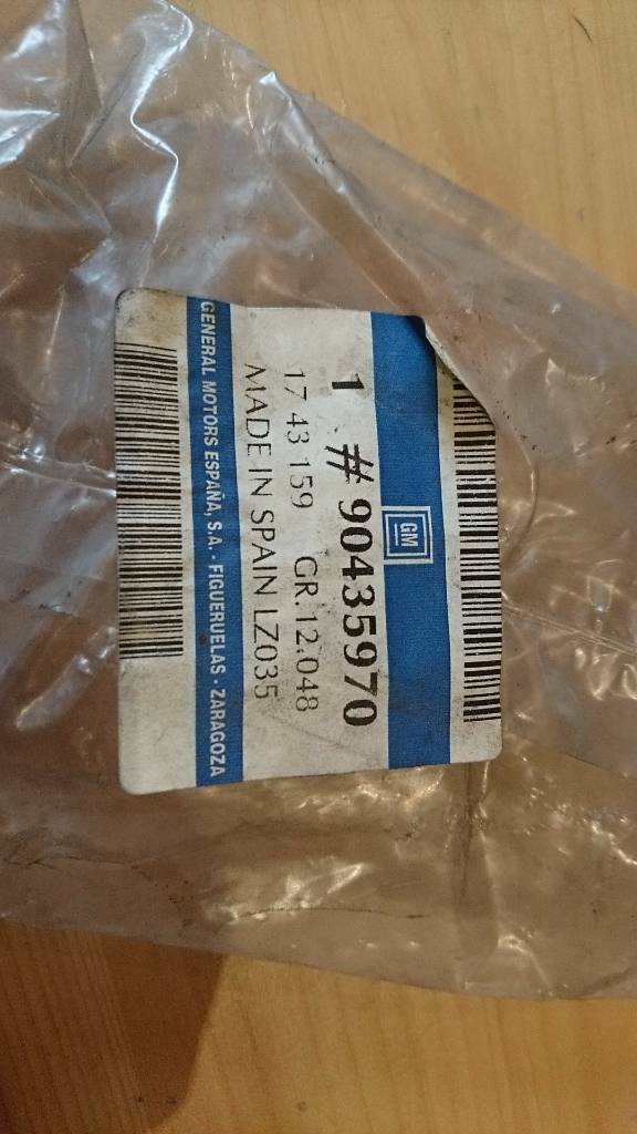 Corsa b tigra a Aschenbecher dunkel grau neu original gm