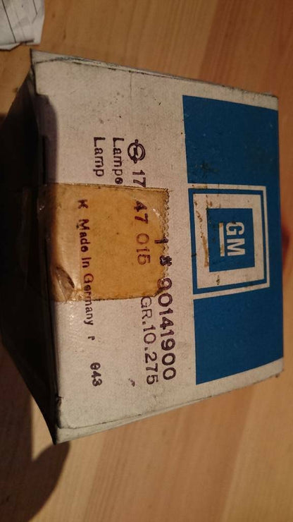 Ascona C Leuchte Handschuhfach original GM
