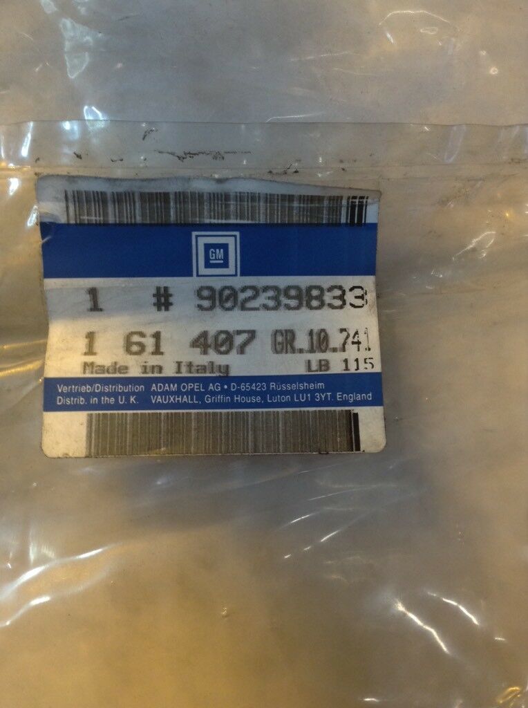 Opel Kadett E Scheibe hinten links neu Original GM