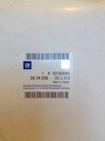 Bosch Luftfilter neu Original GM