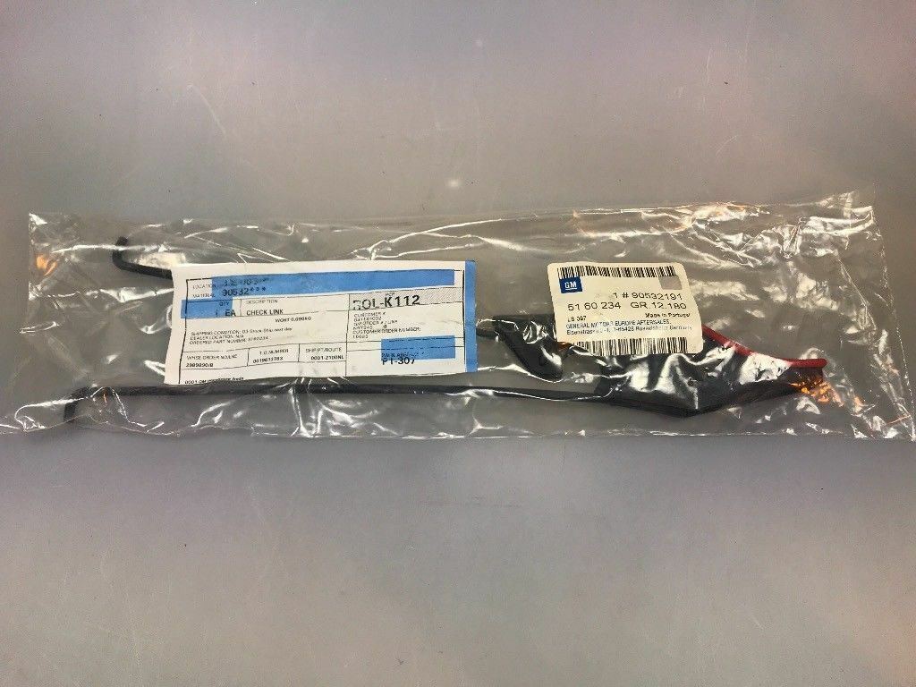 Original GM Opel Corsa B Tigra A Türbremse Hintertür NEU 5160234