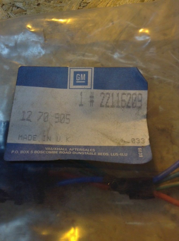 Opel Corsa A Adapterkabel neu Original GM
