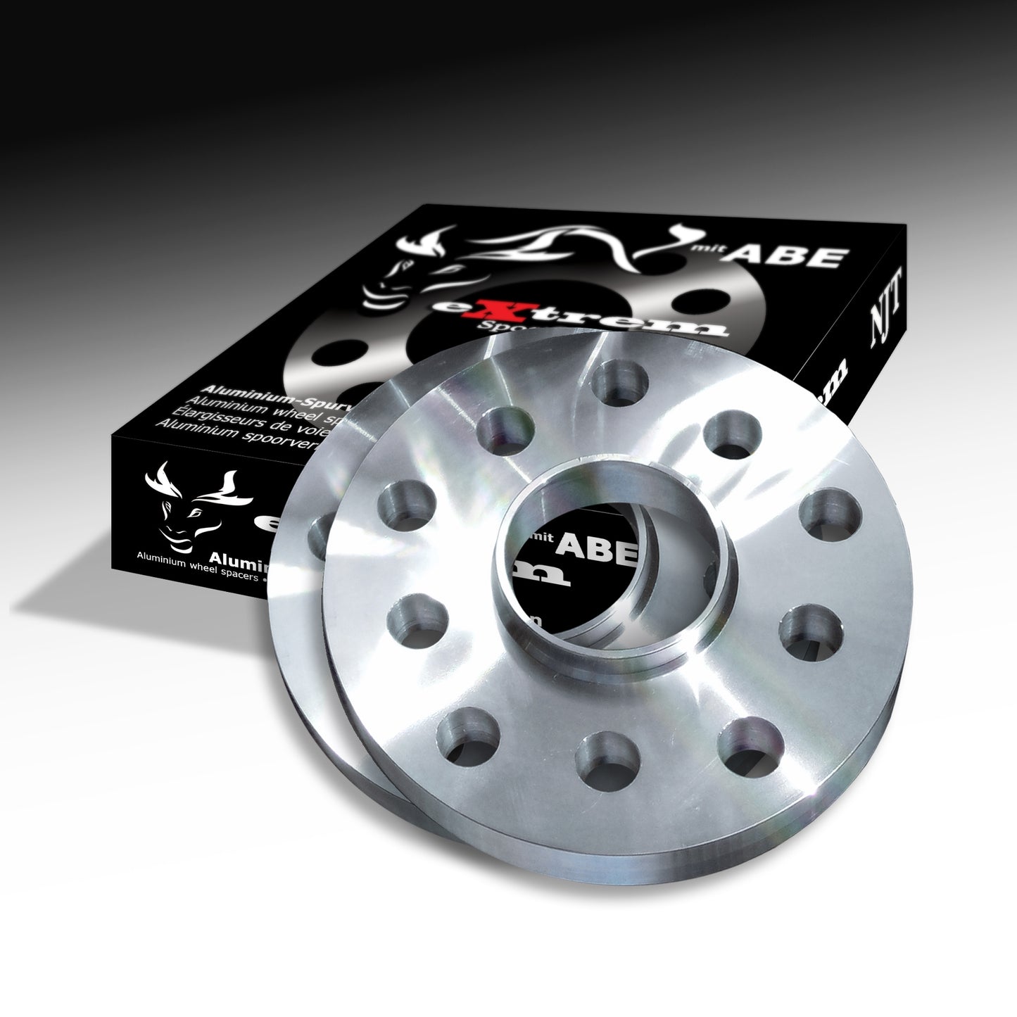 Novus NJT Alu Spurverbreiterung 40mm LK 5x120 für BMW / MINI mit ABE