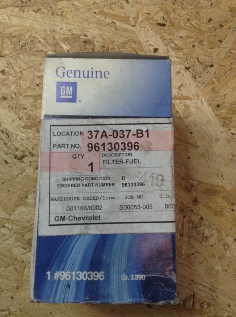 Daewoo Kraftstofffilter neu Original GM