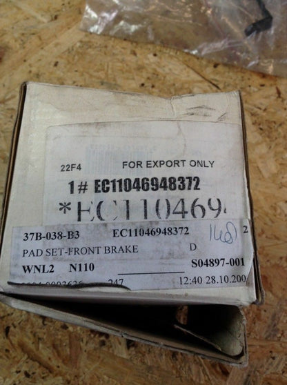 Daewoo Bremsbelagsatz neu Original