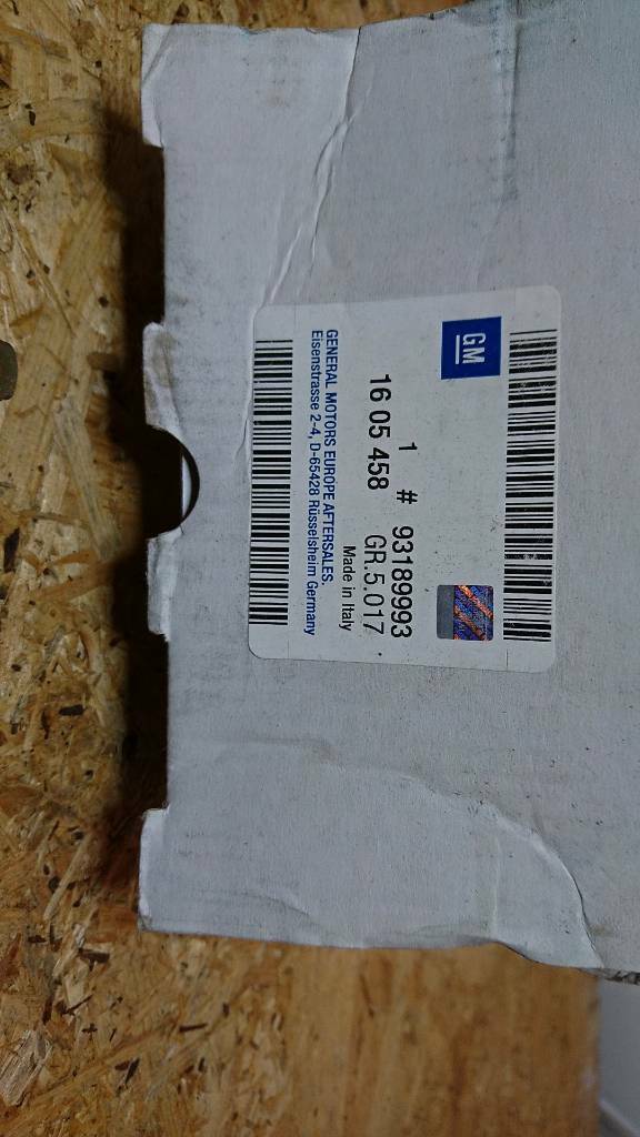 Corsa D Bremsbacken hinten neu original GM
