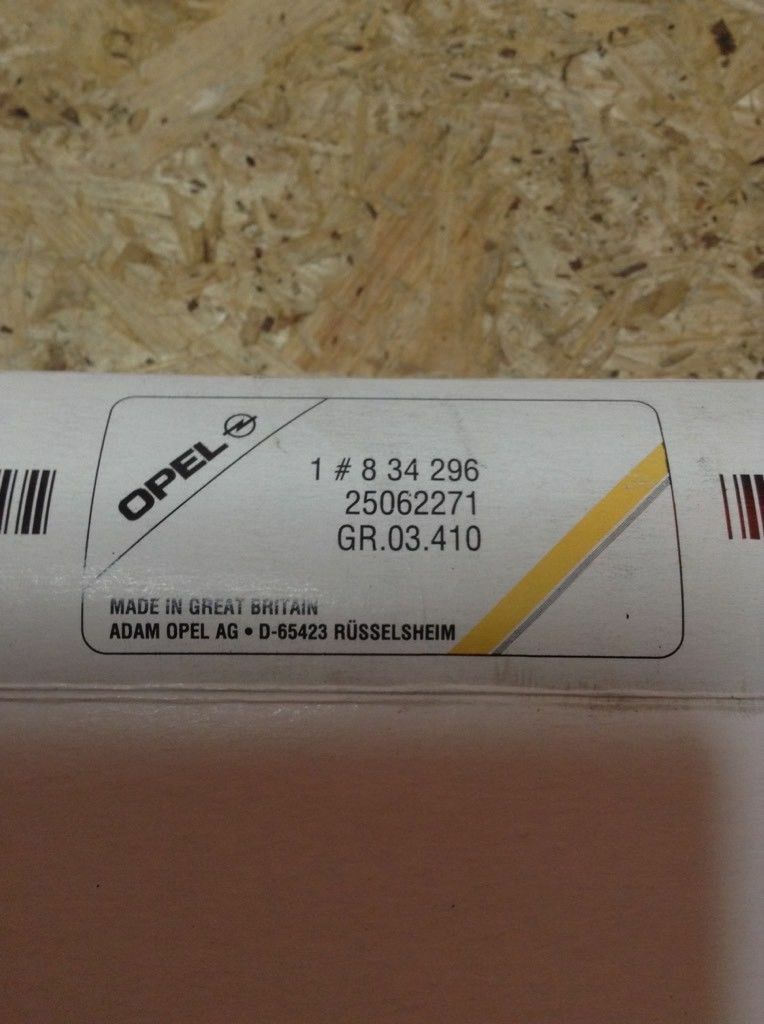 Opel Luftfilter neu Original GM