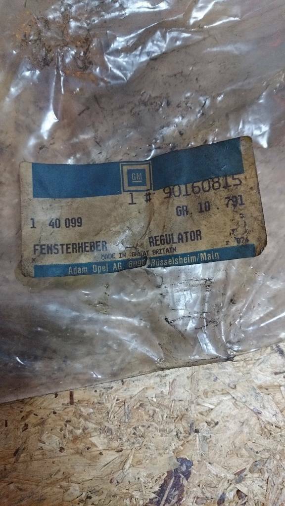Ascona c Fensterheber hinten links neu original gm