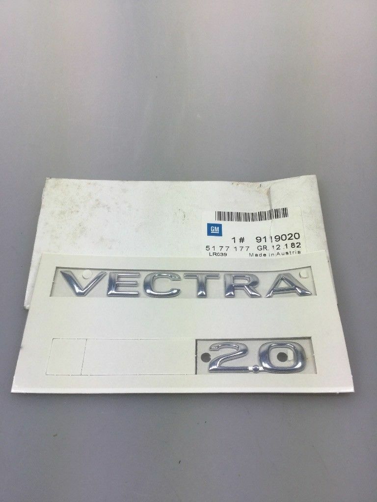 Vectra B Emblem "Vectra original GM Opel NEU