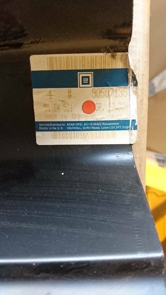 Vectra B Reparaturblech Einstieg hinten links neu original GM